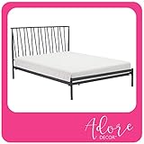 Adore Décor Stella Platform, King, Black