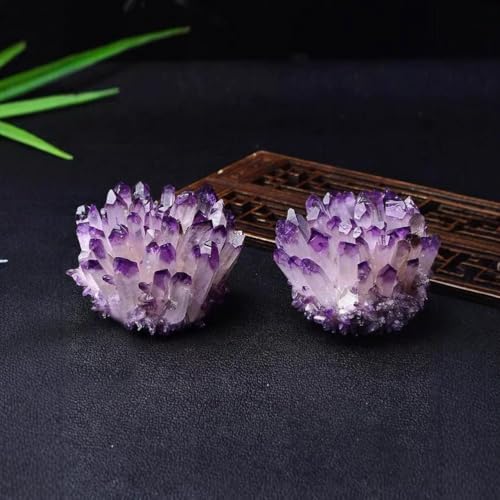 Améthyste brute de protection pour créer un espace de méditation et de feng shui zen