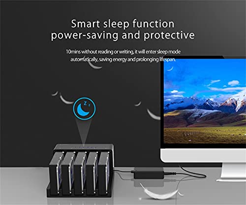 Estación Dock USB 3.0 5 Bahías para HDD 6558US3-C miniatura 2