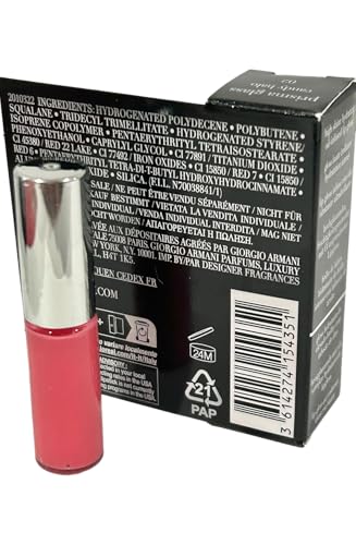 GIORGIO ARMANI High Shine Oil Lip Gloss PRISMA GLASS CANDY PINK HALO # 02-1 ml / 0.03 FL oz (Small) - 4351 - Thumbnail 4