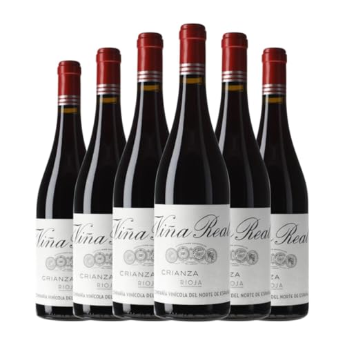 Norte de España - CVNE Viña Real Rioja Crianza 75 cl Vino tinto (Caja de 6 Botellas de 75 cl)