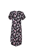 Fashion by Mirabeau Sleep Dress - Black Posie - Large