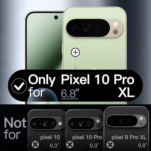 Image of JETech Liquid Silicone Cover Case for Google Pixel 10 Pro XL 2025, Silky Soft Touch Full-Body Protection, Anti-Scratch Shockproof Phone Cover with Microfiber Lining (Jade)