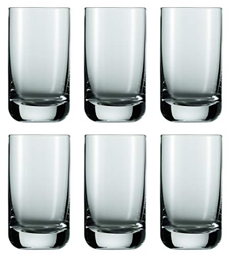 Schott Zwiesel 175514 Vaso de Vidrio para Agua, Transparente, 6 Unidades