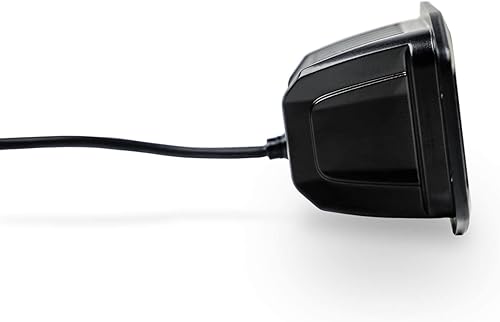 Miniatura 6 de Cápsula de luz LED ámbar empotrada de 3 pulgadas serie Elite | Patrón de luz de inundación | Tamaño de la placa frontal OD: 4.8 x 3.5 x 2.75