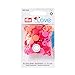 Produktbild Prym 393002 Love Druckknopf Color KST 12,4 mm rot, Polyester, 12.4 mm