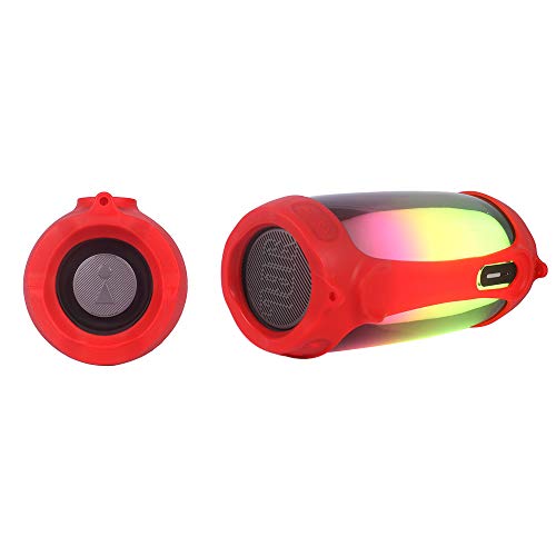 Andoer Capa protetora compatível com JBL Pulse4 BT alto-falante macio anti-queda de silicone capas d