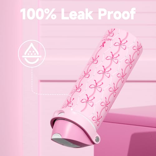 Image of Meoky 24 oz Insulated Stainless Steel Water Bottle for School