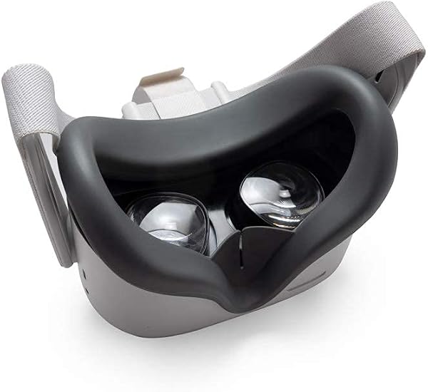 VR Cover Silicone Cover for Meta/Oculus Quest 2 (Grey) - 5