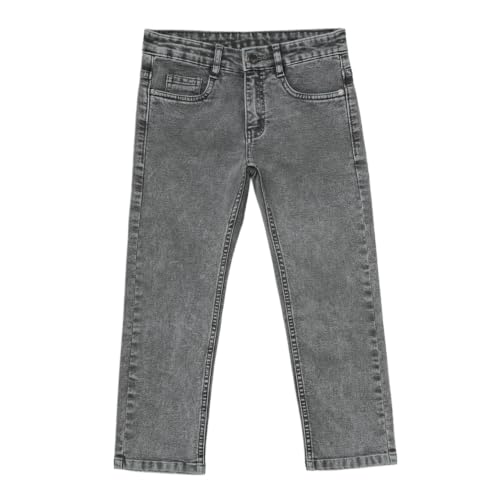 Image of Urbano Juniors Boy's Straight Fit Washed Denim Jeans Stretchable