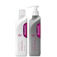 Eufora CurlN Enhancing Shampoo & Conditioner, 8.45 Ounce with Beautify Comb
