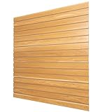 FRAYSCENT MDF Slat Wall Paneling for Retail Display 2 Pack 4'x2', Maple Slatwall Panel for Garage Organizer Shiplap Wall Paneling, Slat Board Garage Slatted Storage Systems, Easy Install Wood Panel