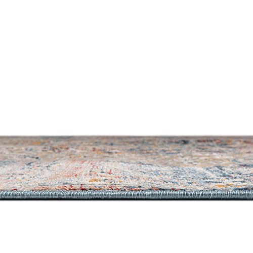 Tapete Decorativo Unique Loom Newport Collection 5'3" x 8' miniatura 5
