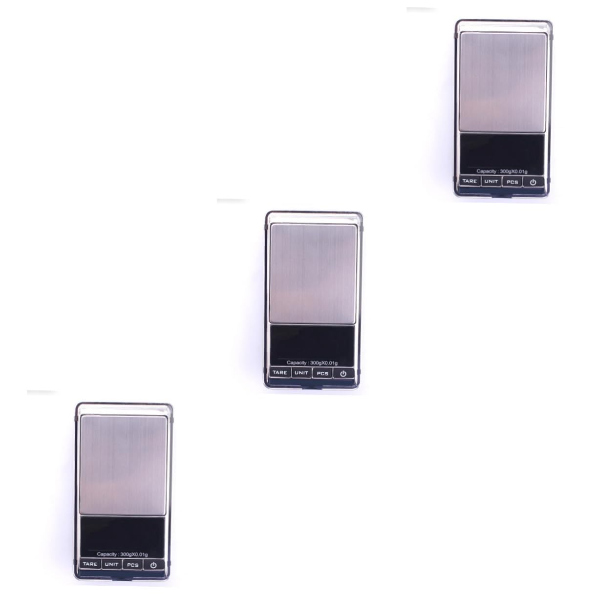 ABOOFAN 3 Stücke Elektronische Taschenwaage Für Schmuck 300g 0 01g Auflösung Tragbare Grammwaage Hintergrundbeleuchtung Lcd