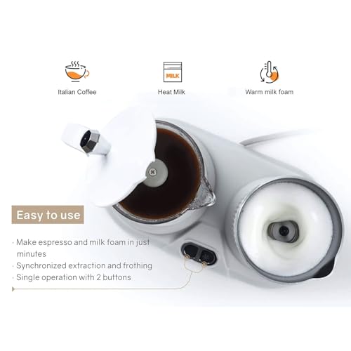 Cafetera Espresso Automática con Espumador 15 oz miniatura 4