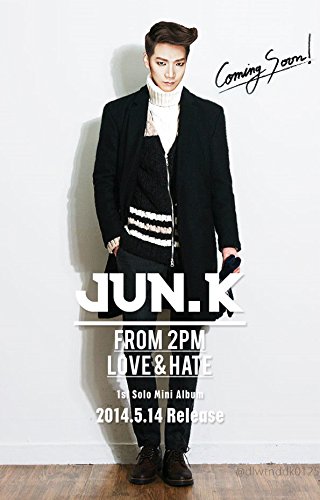 Vista 3 de 2PM JUN.K LOVE&HATE Japanese Solo Album CD+Photobook+6p Postcard+Tracking Number K-POP SEALED