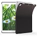 Produktbild kwmobile Hülle kompatibel mit Apple iPad Air 3 (2019) - Tablet Cover - Tab Case Silikon Schutzhülle in Schwarz Transparent