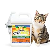 Nature's Mace Cat Mace, Cat Repellent Outdoor to Keep Cats Away, 1 Gallon Spray, Helps Deter Cats Over Time with Consistent Use, Training Tool, Scratch Deterrent, Pee Deterrent, Chewing, Plant Safe