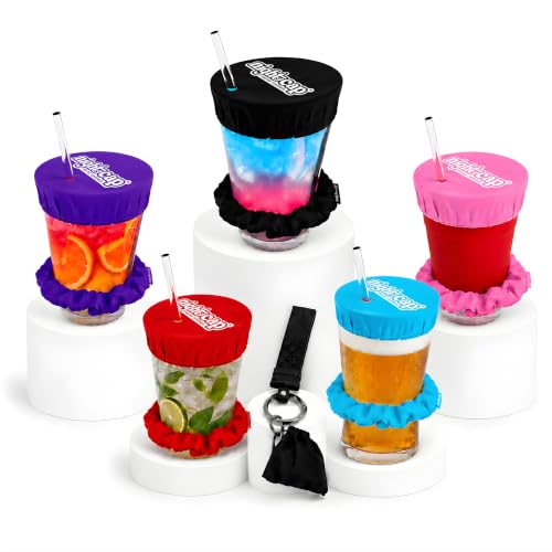 NightCap Drink Cover, Reusable Anti-Drink Spiking Cup Cover for Bars,