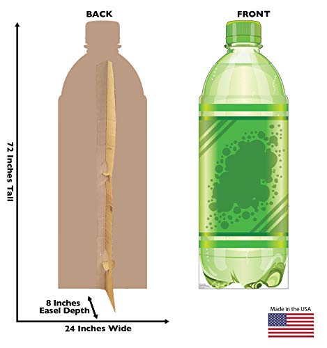 Image of Cardboard People Soda Pop Bottle Life Size Cardboard Cutout Standup