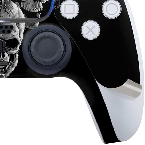 Skinit Decal Gaming Skin Compatible with PS5 Bundle - Officially Licensed Liquid Blue Hanging Out Design