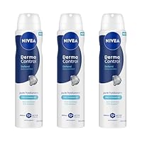 NIVEA Derma Control Defend Anti-Perspirant Aerosol 250ml | With Pure Hyaluron & Pro-Vitamin B5 | Prevents Skin Irritation | Nourishing Formula | 72-Hour Protection | Spray Deodorant for Women