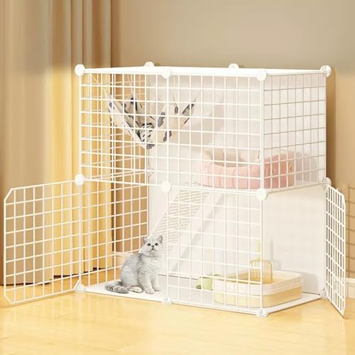 Enclos d'extérieur pour chat à monter soi-même pour sécuriser le jardin
