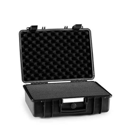 BluBox Waterproof Hardside Case 17x11.7x6.2 Inches - Secure with Foam Insert for Camera, Electronics, Equipment Protection