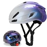 Casco Bici LED Trasero, Ultraligero ventilado para Carretera y MTB