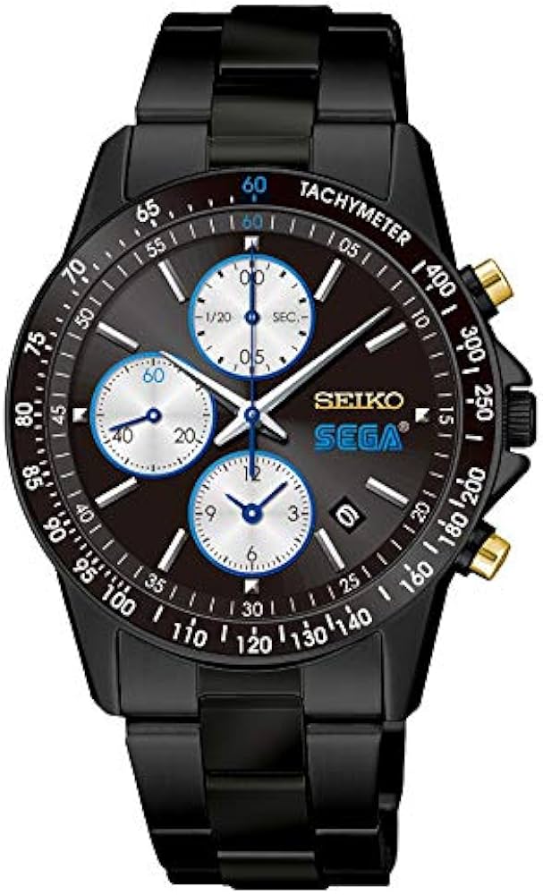 SEGA×SEIKO セガ設立60周年アニバーサリーモデル（BLACK） Amazon.co.jp: 【Amazon.co.jpエビテン限定】SEGA×SEIKO セガ設立60