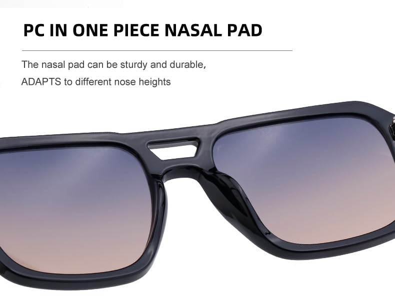 Luxury Square Sunglasses for Women – Premium Metal Frame, UV400 Protection & Timeless Elegance3