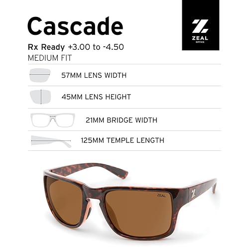 Zeal Optics Cascade | Plant-Based Polarized Sunglasses for Men & Women4