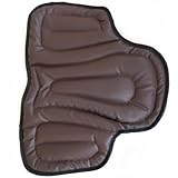 Absorption supérieure des chocs : conçu avec une technologie avancée d'absorption des chocs, ce tapis de selle assure une conduite douce et confortable pour votre cheval, réduisant ainsi la tension sur sa colonne vertébrale et ses articulations lors de longues promenades.