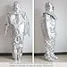 Laohucai Fire Resistant Suit,Inflaming Retarding Clothes Foil Heat Resistant Aluminized Suit,Anti Thermal Radiation 932-1832℉ for Firefighting,Metal Smelting, High-temperature Forging(1000℃,Medium)