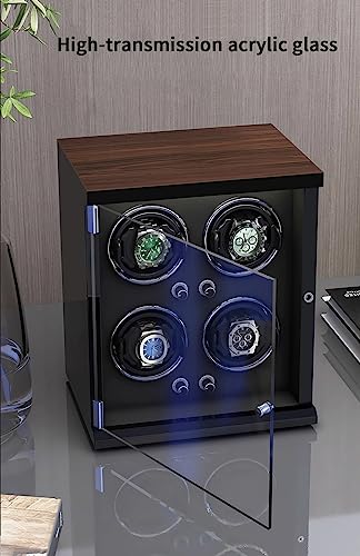 Enrolladores de relojes automáticos con luz LED para cajas expositoras de 1 a 16 espacios 5
