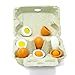 Price comparison product image MaMaMeMo 6 Wooden Eggs: Wooden Food For Cookers, Market Stalls & Playing Shops