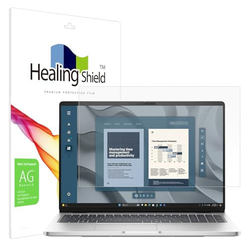 Healingshield �X�L���V�[���t���ی�t�B���� Screen Protector Anti-Fingerprint Anti-Glare Matte Film Compatible with Dell Pro 16 PC16255