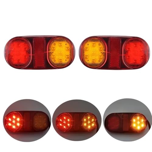 Feu LED 24V camion ovale pour remplacer feux arriere défectueux