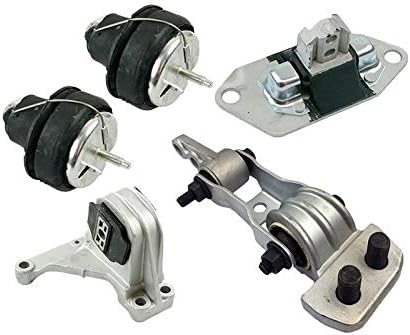 For 2003-2007 Volvo XC70/S80 2.5L 2003-2006 XC90 2.5L Engine Motor Mount Set 5pc : A4003 A4038 A4003 A4001 A7084 - K2836
