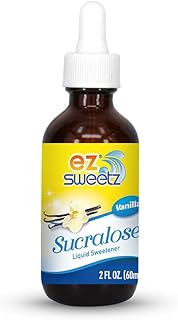 EZ-Sweetz Flavored Sucralose Drops | Vanilla Flavor | 2.0 oz Bottle (800 Servings), 1-Pack |