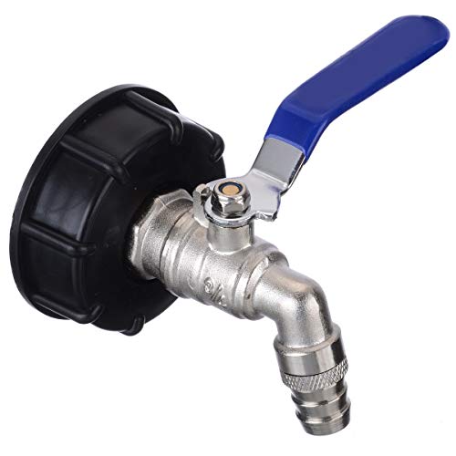 LXH-SH Easy to install 3/4 Adapter Connector IBC Replacement Connector Hose Valve Faucet Garden Water Connectors