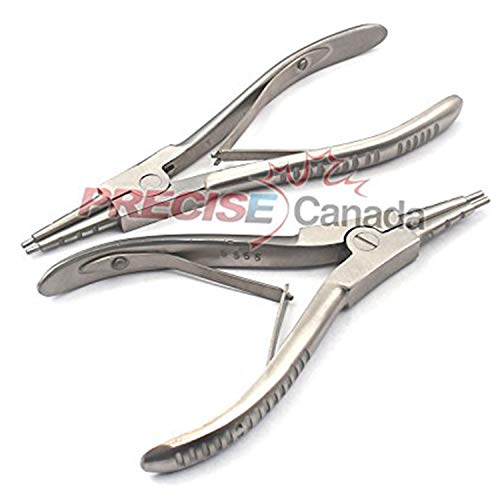 PRECISE CANADA: BODY PIERCING TOOLS RING OPENING PLIERS 6 1/2