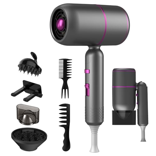 Reviews de secadoras en monterrey los 5 más buscados. 41 KIROGILY Secadora de Cabello, Secadora con Difusor para Rizos, Soporte, 2 Peine, Champú. secador de Pelo Plegable 1000W 2 Temperaturas 1.7M Cable, secador Ion Negativo