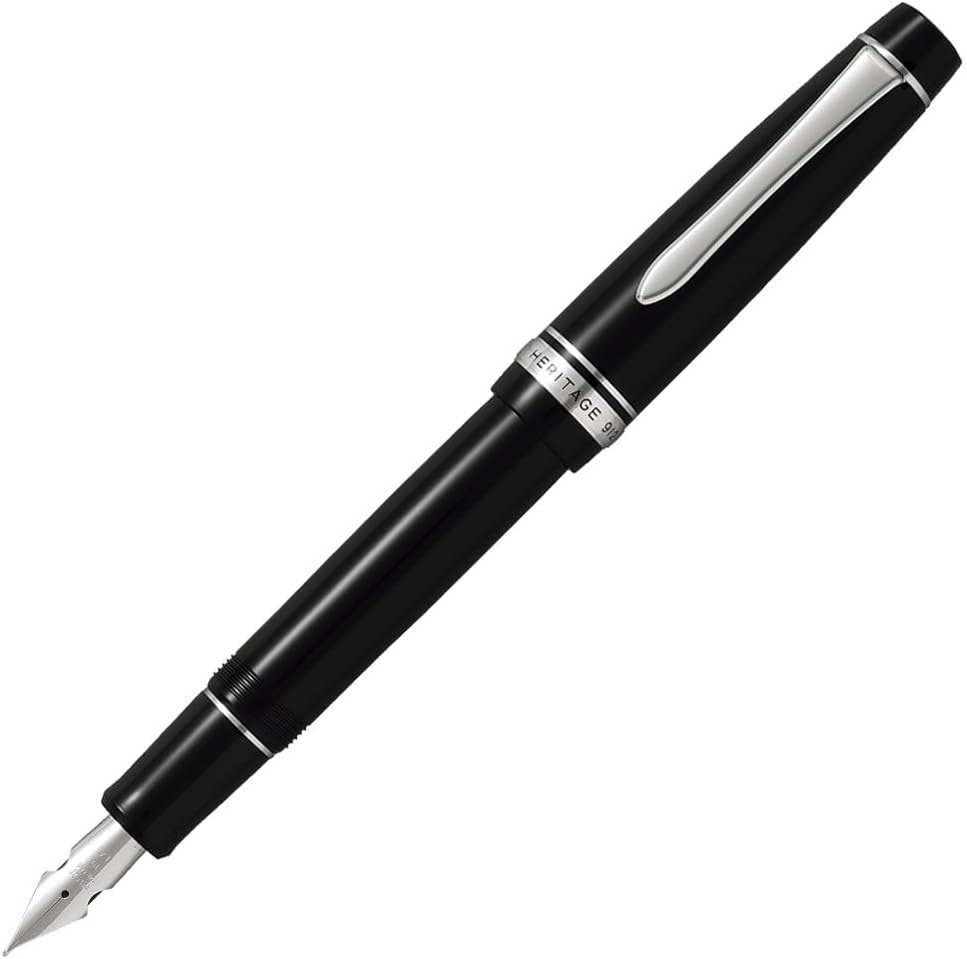 Fountain Pen Custom Heritage 912, Black Body, FA-Nib (FKVH-2MR-B-FA)
