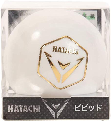ハタチ(HATACHI) グラウンドゴルフボール ビビッド ホワイト BH3451 約φ6cm 3枚目