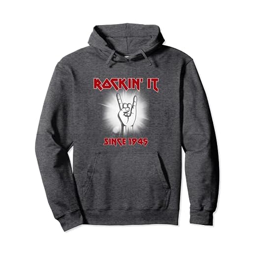 Guitarra eléctrica metal rock guitarrista cumpleaños 1945 Sudadera con Capucha