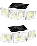 INCX 156 LED Solar Motion Lights Outdoor 2 Pack, 3...
