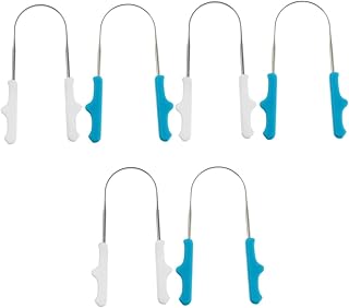 Toddmomy 6 Pçs Limpador De Língua Raspador De Língua Para Adultos Raspador De Língua De Bebê Para Crianças Ferramenta De Raspagem De Língua Oral Raspador De Língua Em Forma De U