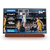 Skyworth 24-Inch Portable Smart Display with Battery Operated, 1080P FHD, HDR10, Dolby Audio, Chromecast, Bluetooth, Google TV Great, Game Day Parties, RV Travel, and Soccer Nights