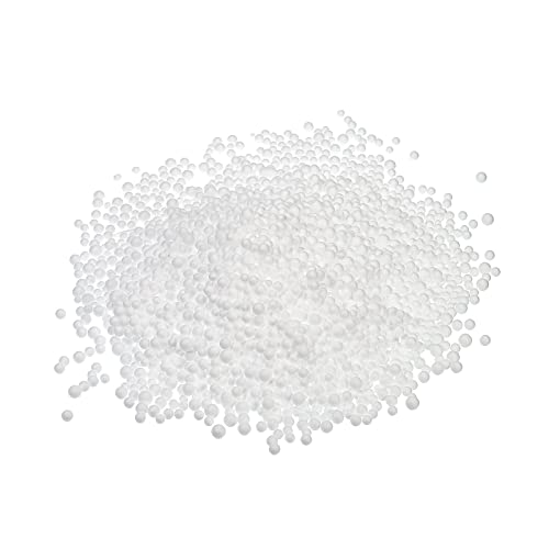 MECCANIXITY - MECCANIXITY Foam Beads Foam Balls 4-6mm for Wedding and Party Decorations, Tiny Packing Balls, Arts DIY Crafts Supplies (White,1 Pack Approx 2500pcs)